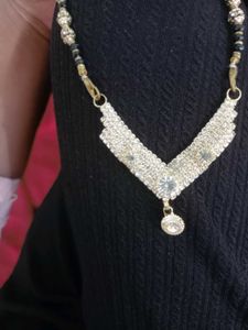 new Stunning Mangalsutra with Rhinestone