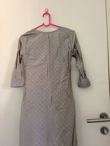 Elegant Grey Kurta Set