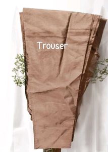 Elegant White &amp; Gold Kurti with copper trouser ✨