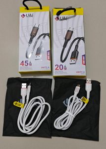Data Cable Fast 2pcs  Micro USB V8 &amp; Type-C