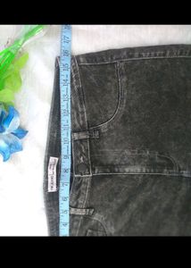 Cargo Slim Black Jeans 🍀
