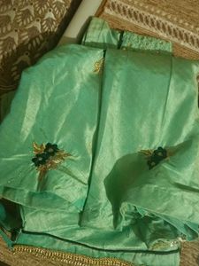 silk ethnic gown