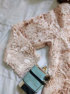 Elegant Lace Mini Dress