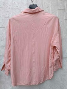New with tag Charming Pink Floral Embroidered Shir