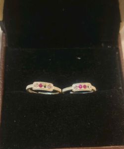 pure silver toe rings # fixed price