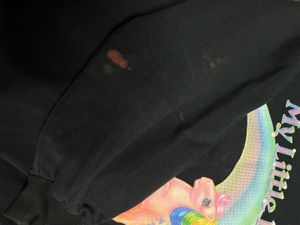 H&amp;M oversized Black My Little Pony Sweatshirt