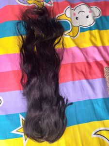 Back comb topper 3*5  base Natural black