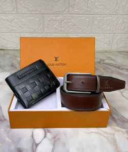lv belt wallets set