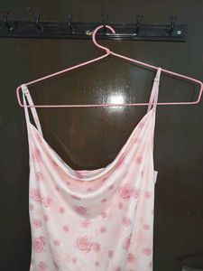 New with tag - Pink Mini Slip Dress fro