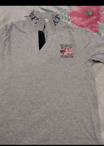 Men's Color Block Polo Shirt