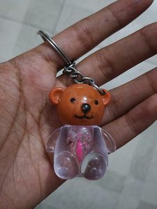 Cute Teddy Bear Keychain