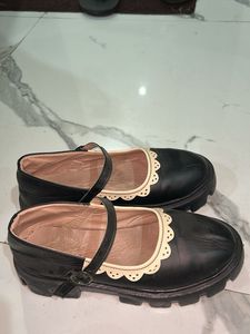 Cute Mary Jane Platform Shoes