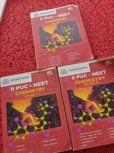 Narayana NEET Chemistry Textbooks Vol I, II, III