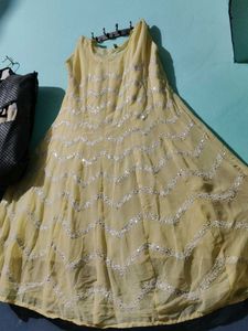 Flowy Yellow Palazzo Pants