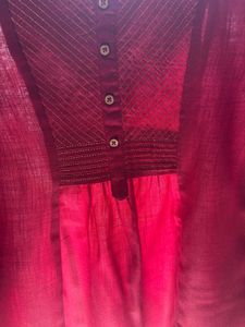 🌺Festive Maroon Kurta🌺