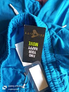 Zelocity Blue Track Pant
