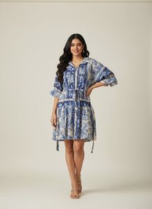 Elegant Floral Print Dress