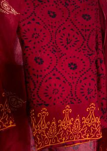 Beautiful Red Ethnic Kurta Set