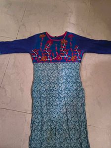Elegant Embroidered Kurta