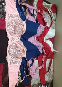 Lace & Full Coverage Bras 5:- 36-38 compatibl