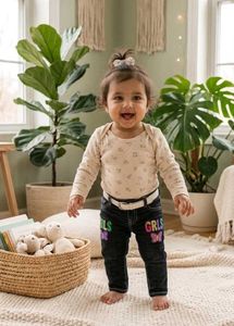 Adorable Girls  Jeans Set