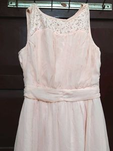 Elegant Pink Maxi Dress