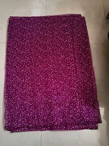 Purple Glitter Fabric