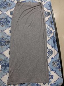 Grey Maxi Skirt