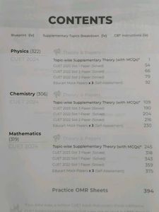 CUET 2024 Science Special Edition