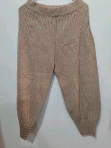 Cozy Knit Wide-Leg Pajama