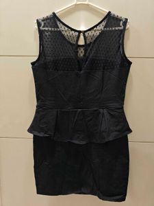beautiful peplum dress in L