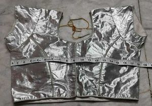 silver wedding wear Blouse