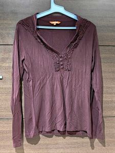 Elegant Long Sleeve Tunic Top