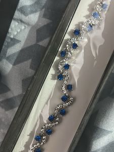 Blue Crystal Bracelet
