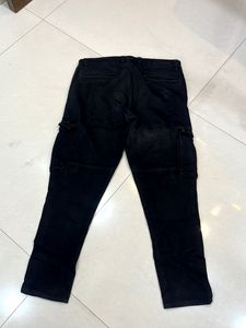 Men's Black Cargo Pants