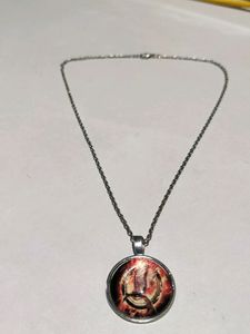 Silver Necklace Chain With Pendant