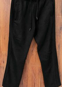 Men's Black Adidas Track Pants