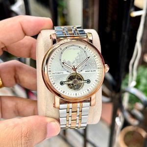 MONTBLANC HERITAGE – BLACK WORLD TIME AUTOMATIC WA