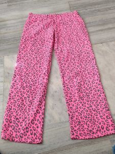 Pink Leopard Print Lounge Pants