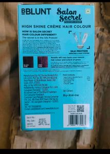 BBLUNT HAIR COLOUR - CHERRY RED