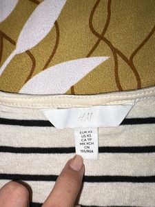 Striped Bodysuit Top
