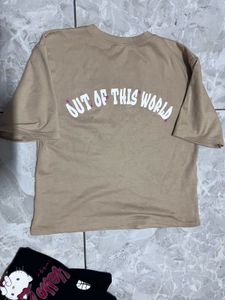 Graphic Print T-Shirt Set