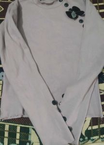 Cute embellished top