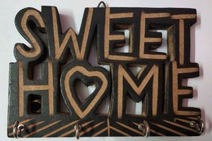 Beautiful Wooden Key Stand