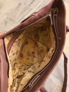 Chic Rose Gold Tote Bag