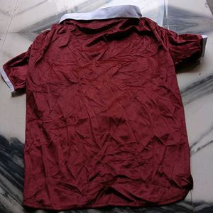 red &amp; white Dog dress XXL size new pc