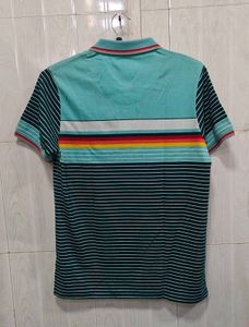 Urban United Men’s Striped Polo T-Shirt | XL