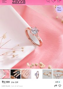 Elegant Rose Gold Solitaire Ring