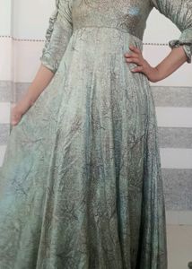Ethnic Gown With Beautiful Design