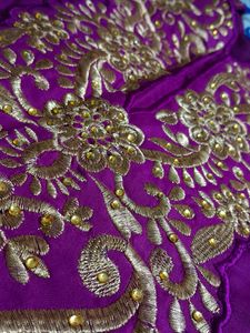 Purple Cotton Dress